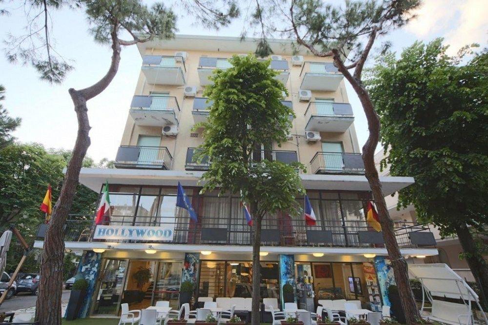 Hotel Hollywood Риччоне Екстер'єр фото